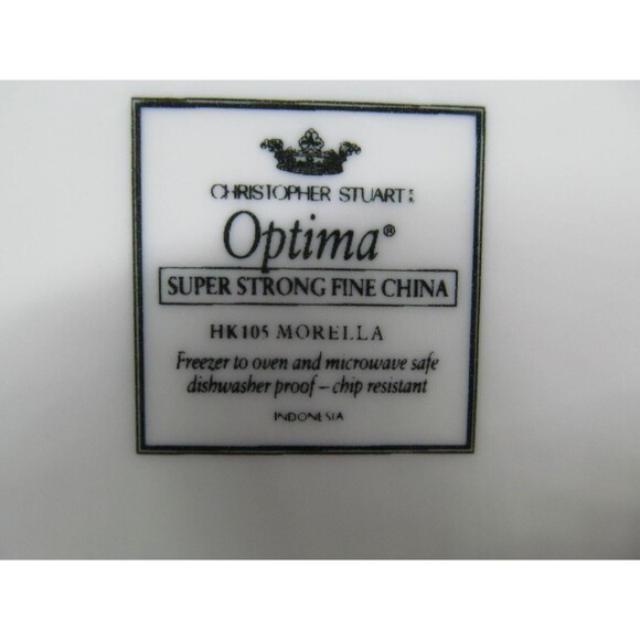 Christopher Stuart Optima Morella 7 3/4" Salad Plates Set Of Three - Picture 4 of 7